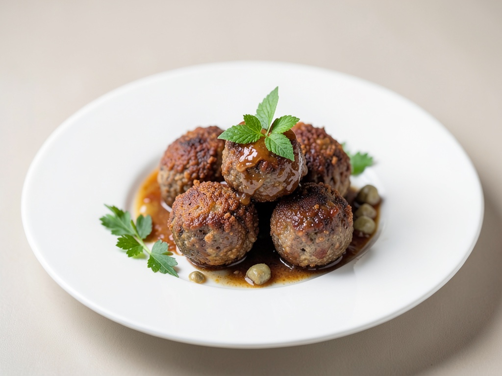 Polpette croccanti dall'air fryer