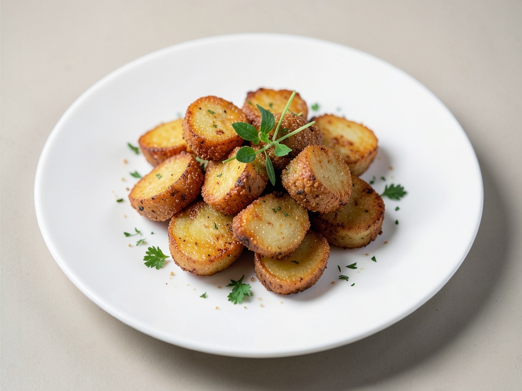 Patate a ventaglio croccanti dall'air fryer