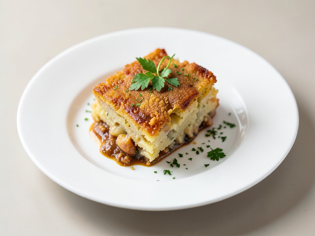 Gratin de pommes de terre croustillant à la pimpinelle