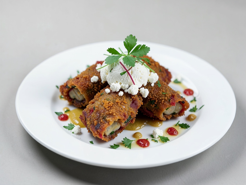 Poivrons croustillants au feta à l'air fryer