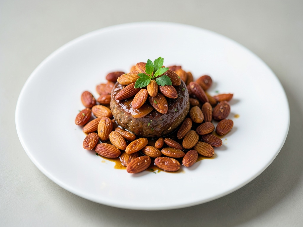 Amandes caramélisées croustillantes à l'air fryer
