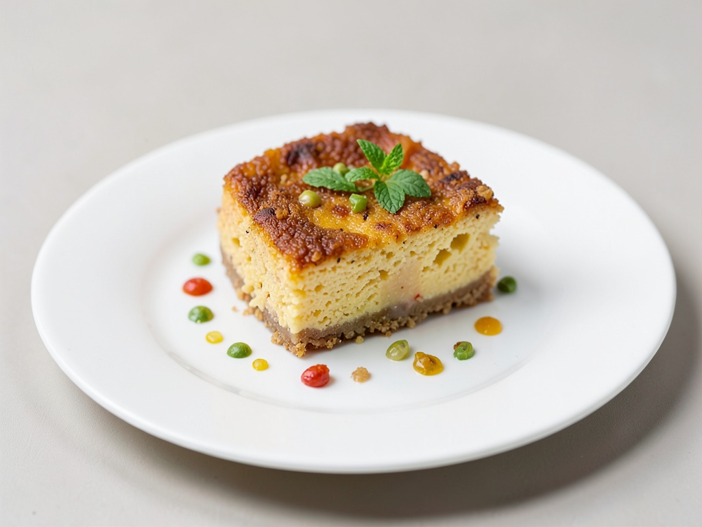 Knuspriger Low-Carb-Käsekuchen
