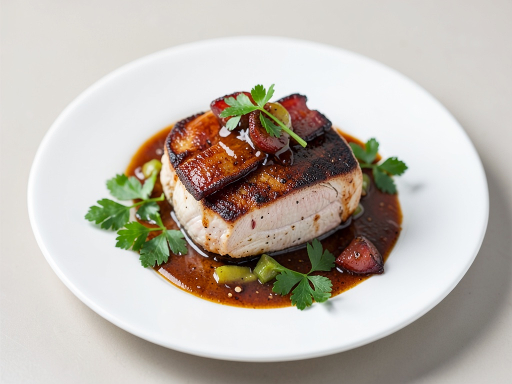 Petto di pollo al bacon e miele dall'air fryer