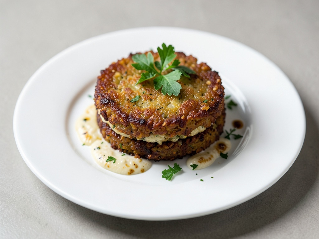 Torta di rösti di patate croccante dall'air fryer