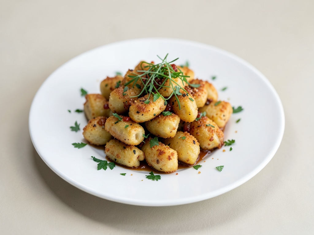Gnocchi croccanti in friggitrice ad aria alla Henglein