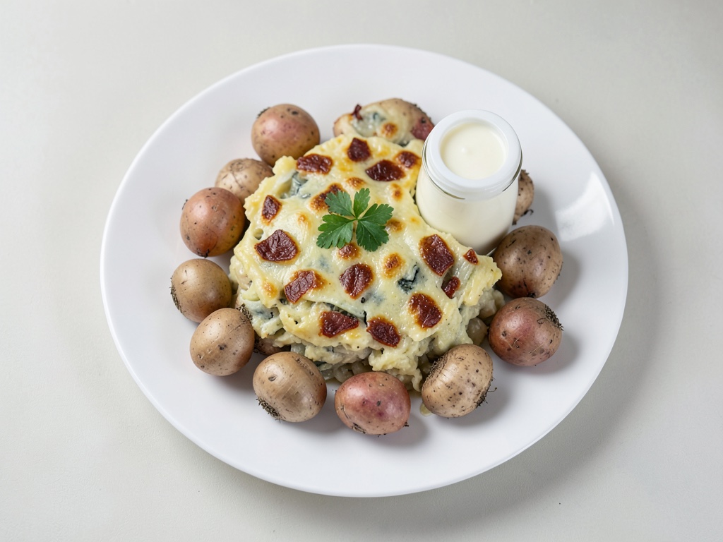 Gratin di patate cremoso