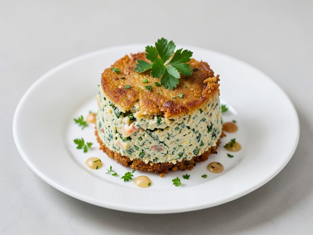 Knuspriger Tzatziki-Kuchen aus der Heißluftfritteuse
