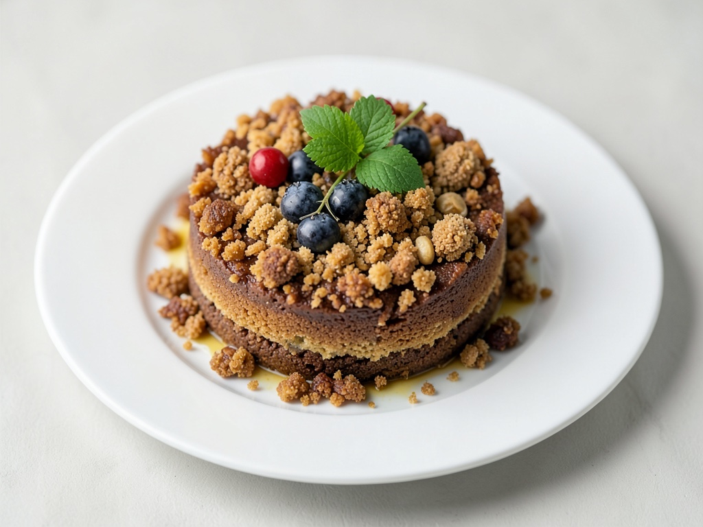 Brombeer-Streuselkuchen aus der Heißluftfritteuse