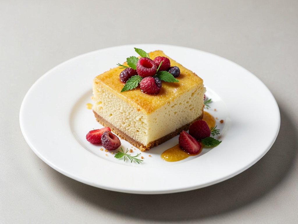Luftiger Mirabellen-Kuchen aus der Heißluftfritteuse