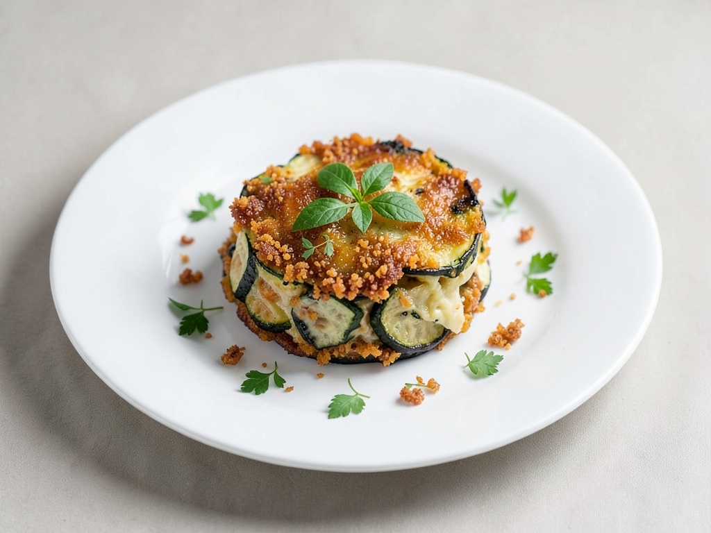 Gratin di Zucchine Croccante dall'Aria Calda