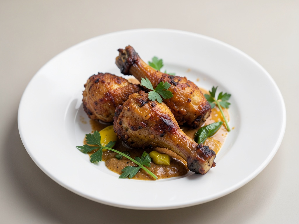 Cosce di pollo croccanti dall'air fryer