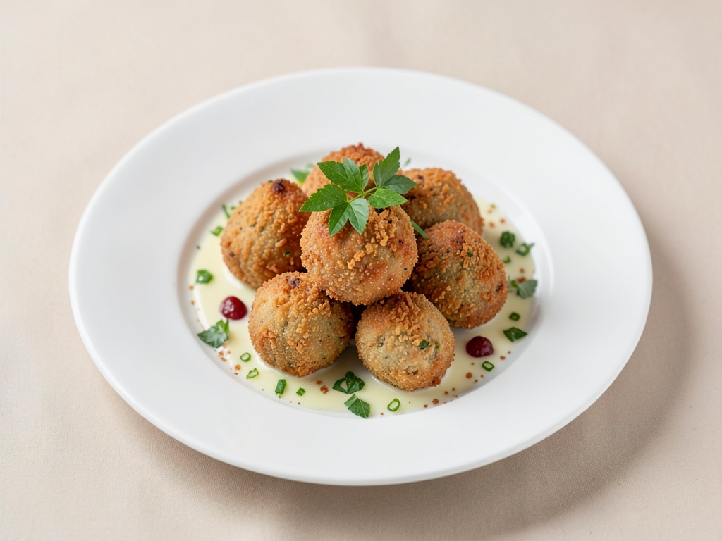 Knusprige Quarkbällchen aus der Heißluftfritteuse