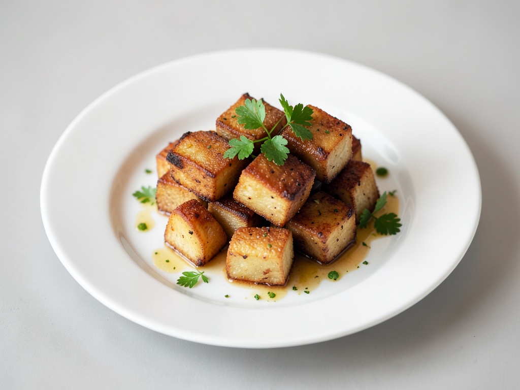 Patate a cubetti croccanti dall'air fryer