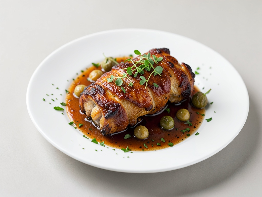 Knusprige spanische Hähnchen-Pfanne aus der Heißluftfritteuse