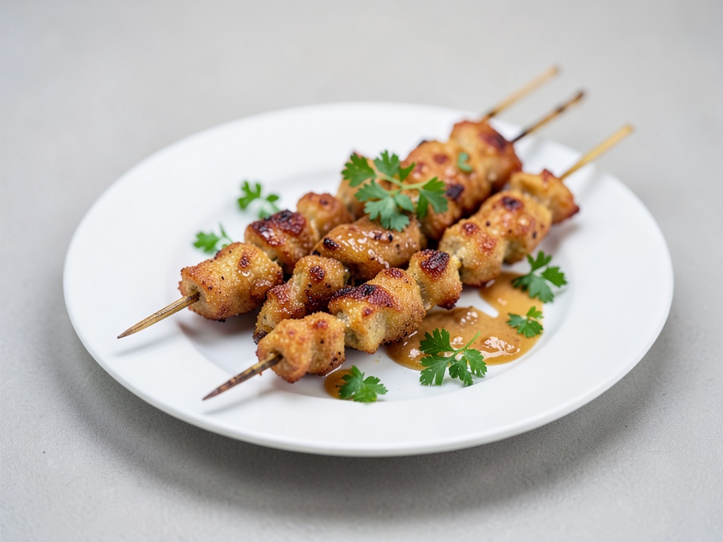 Knusprige Schaschlik-Spieße aus der Heißluftfritteuse