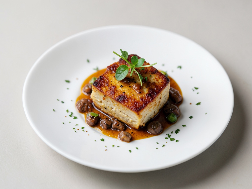 Tofu croustillant et épicé à l'air fryer