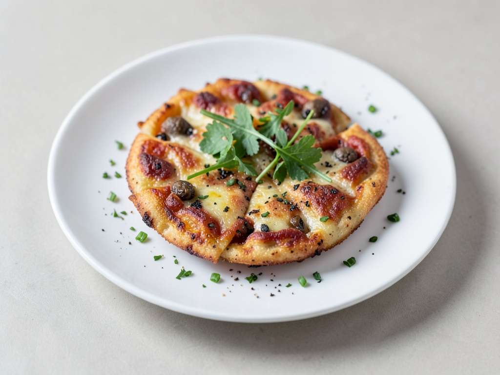 Pizze mini croccanti dall'air fryer