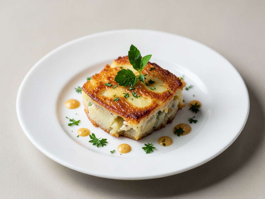 Gratin di patate croccante dall'air fryer