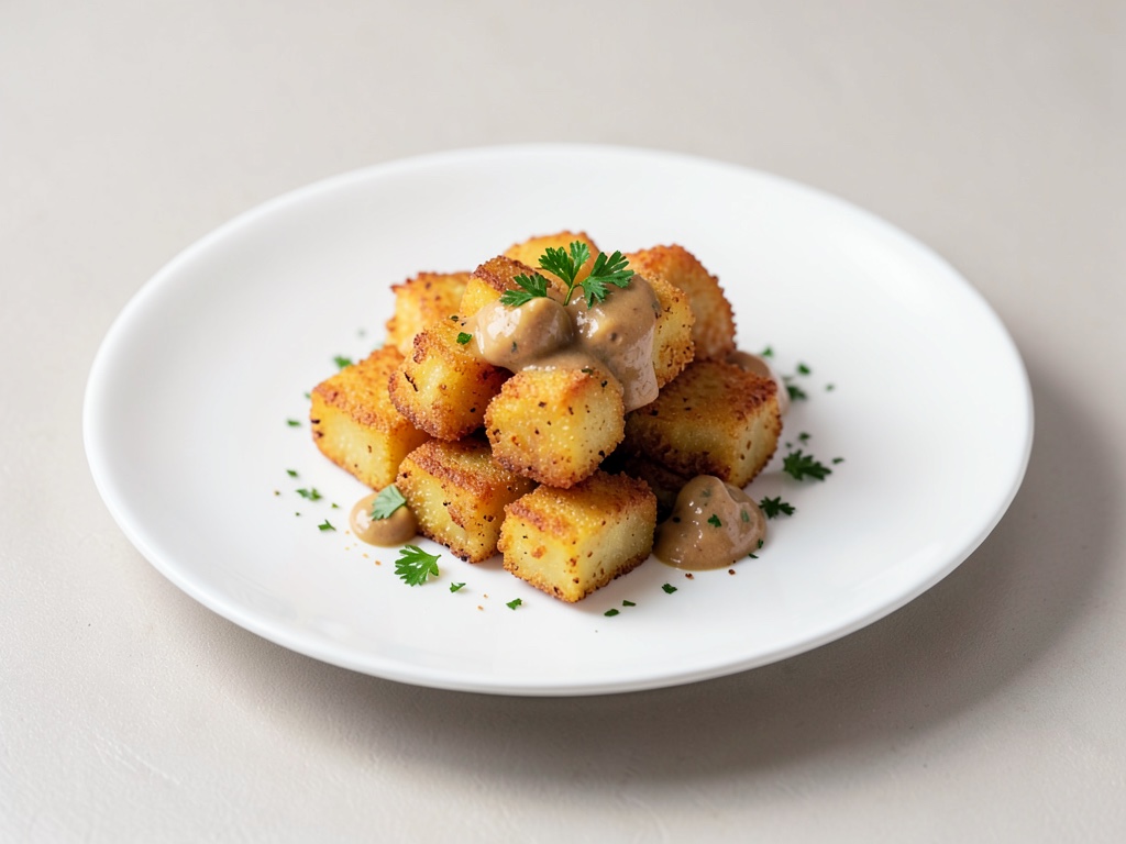 Knusprige Airfryer-Kartoffelwürfel