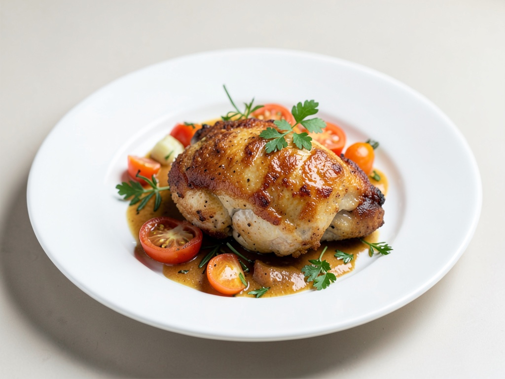 Poulet croustillant de l'air fryer