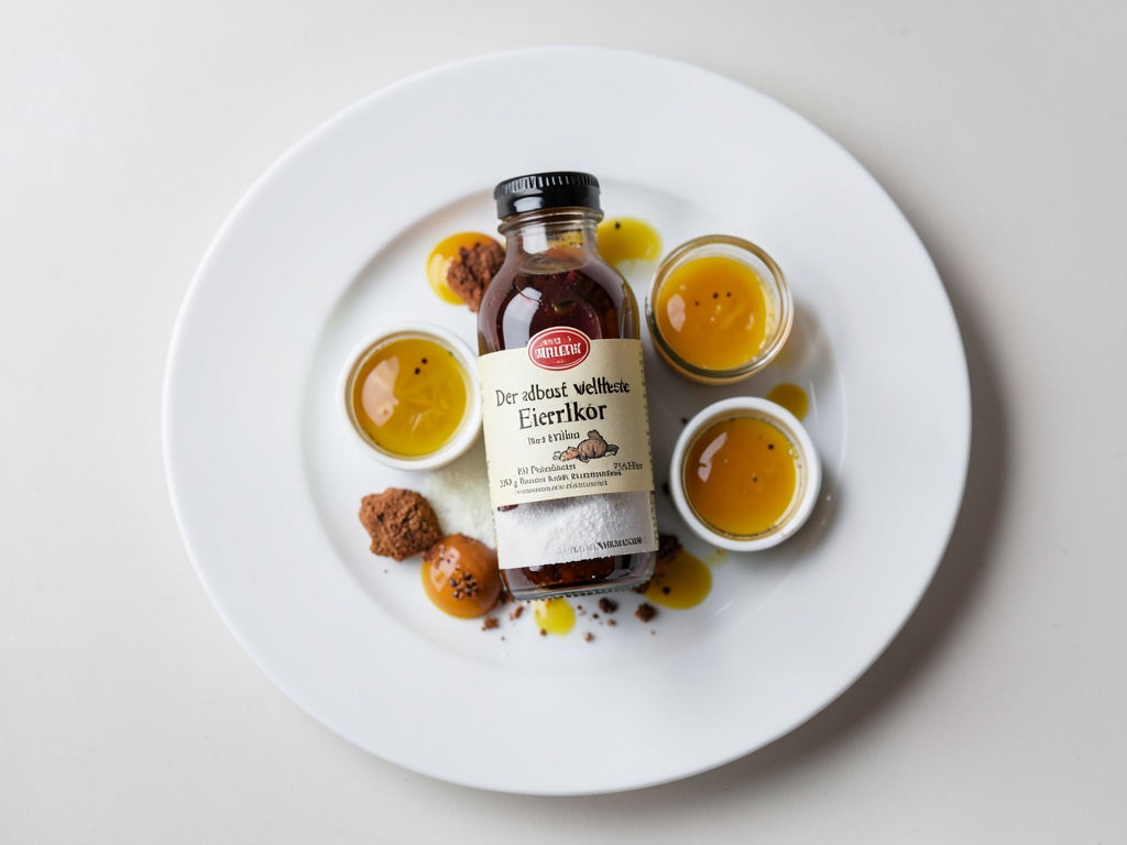 Egg liqueur from the GDR in the old tradition