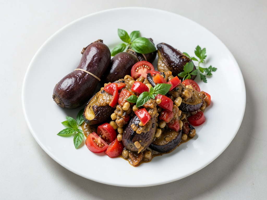 Aubergines gratinées classiques