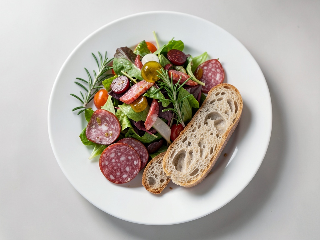 Insalata di pane italiana croccante