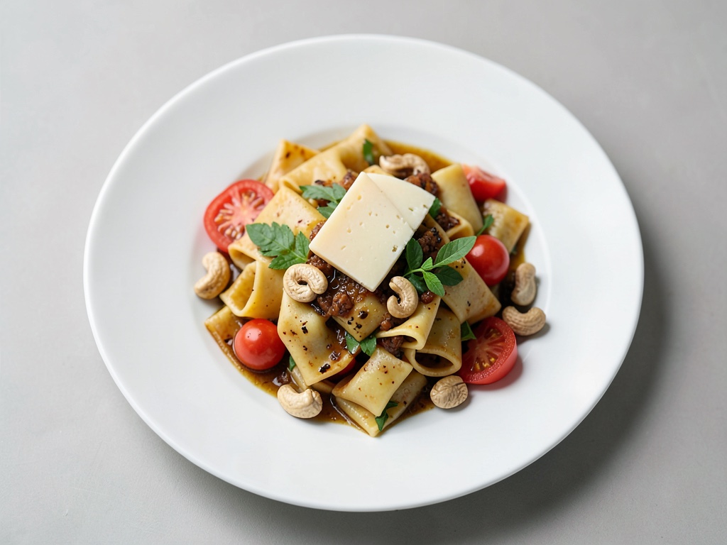 Cremiger Tortellini-Salat mit Tomaten-Pesto