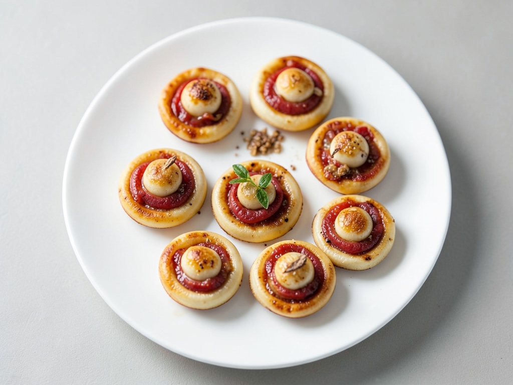 Mini-Pizza Rotolini