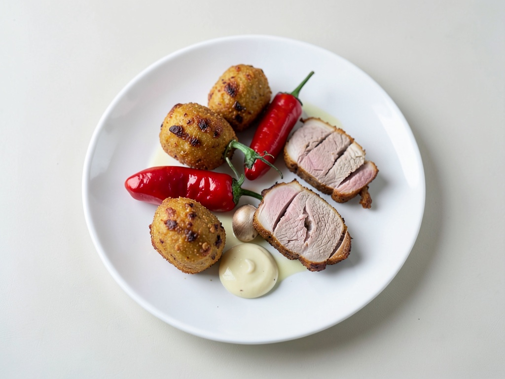 Gyros de poulet grec à la crème de Metaxa