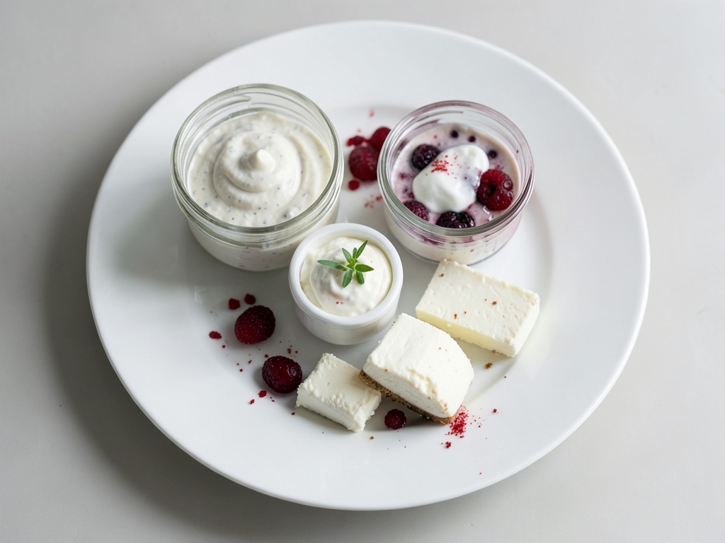 Dessert cremoso al mascarpone, lamponi e quark