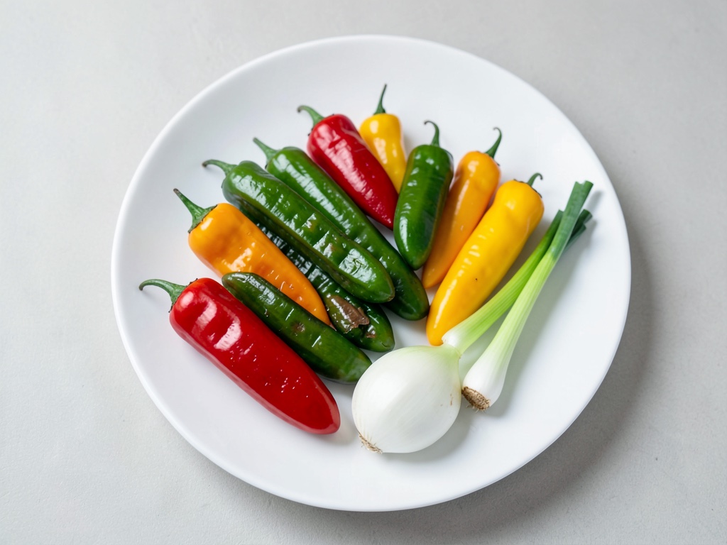 Knusprige türkische Ofenpaprika