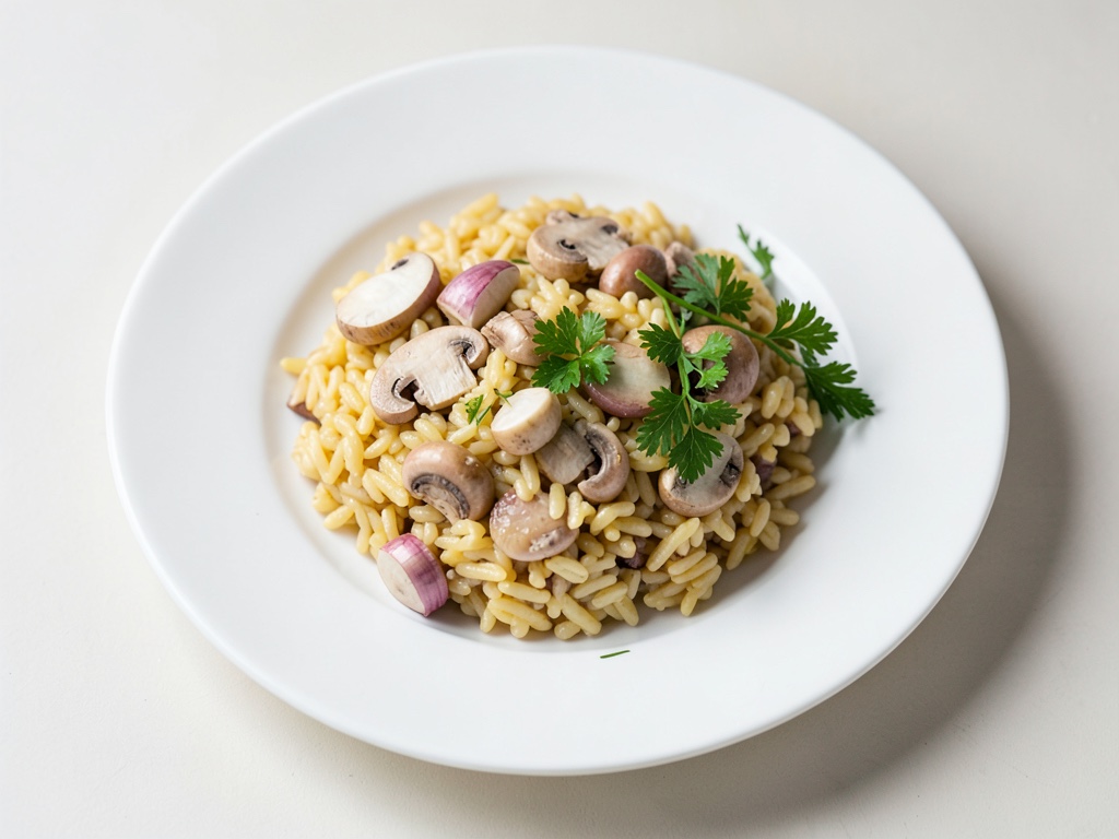 Risotto cremoso ai funghi