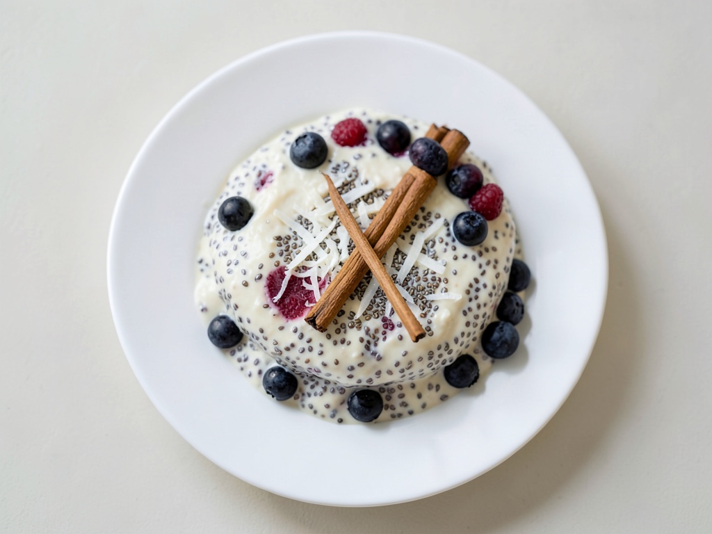 Chia-Pudding mit Kokosmilch