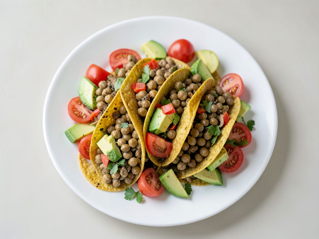 Kichererbsen-Tacos