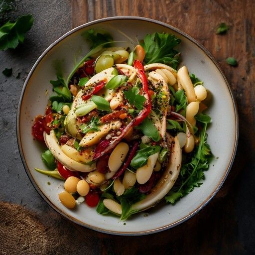 Insalata di fagioli cilena
