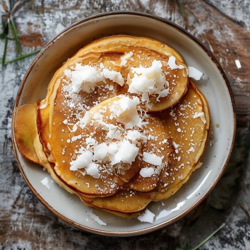 Pancake al cocco