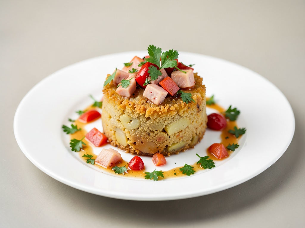 Patate croccanti Eskixada con tonno e peperoni