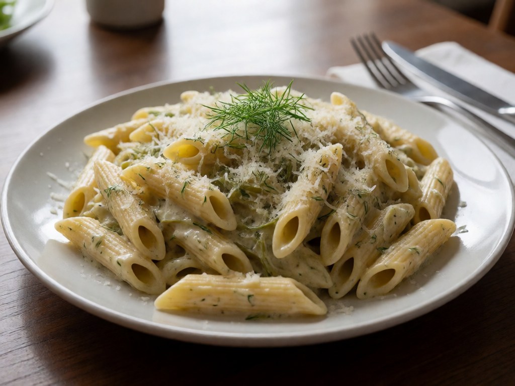 Penne alla Finocchietto (Kreative Fenchel-Sahne-Pasta)