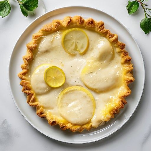 Cremige Zitronen-Crostata