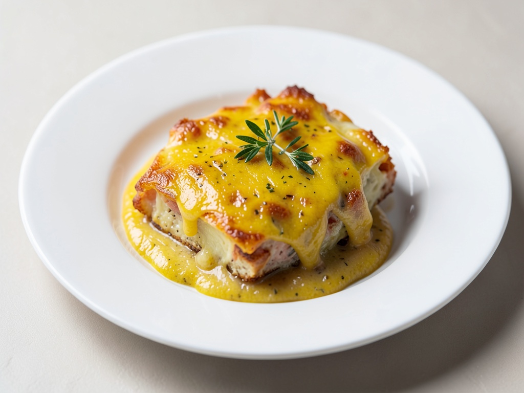 Cremiger Senf-Kartoffel-Gratin mit Thymian