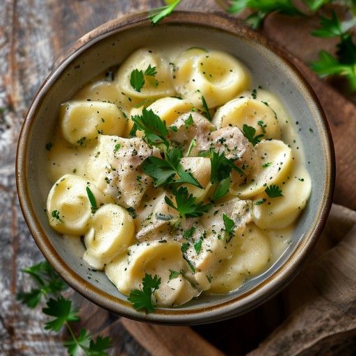 Cremige Zucchini-Gnocchi mit Thunfisch