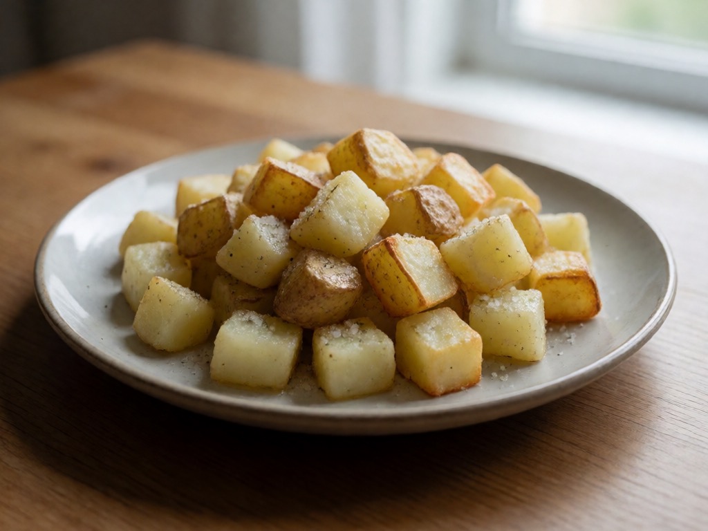 Knusprige Airfryer-Kartoffelwürfel