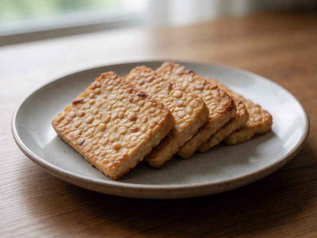 Knuspriger Airfryer-Tempeh