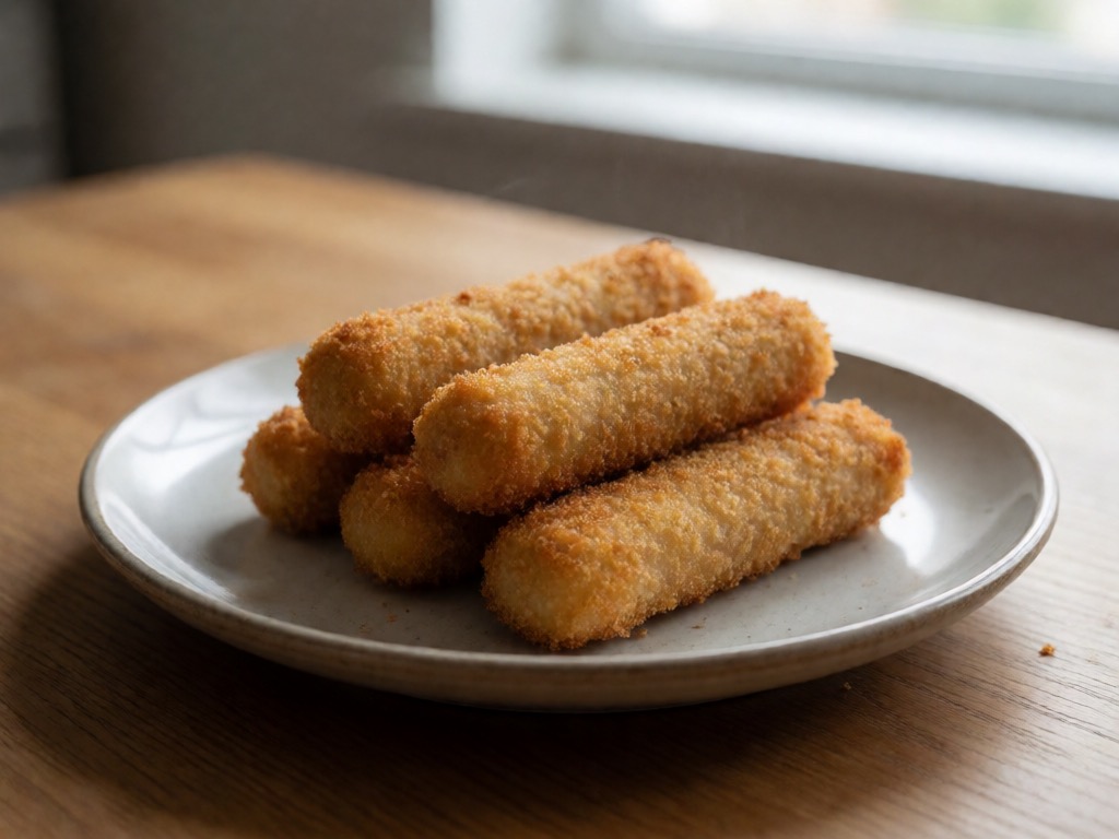 Knusprige Airfryer-Currywurst-Snacks
