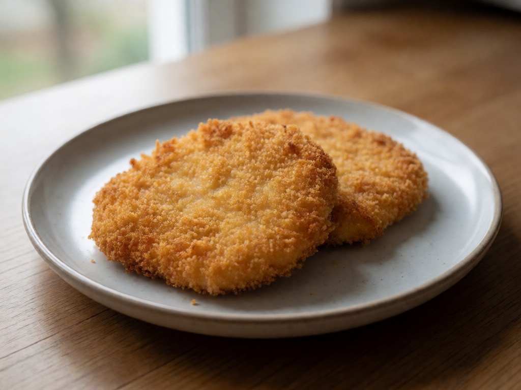 Knusprige Hühnchenschnitzel für Kids