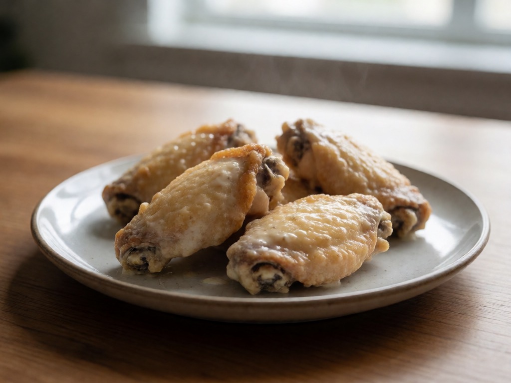 Knusprige Hähnchenschwänzchen aus der Heißluftfritteuse