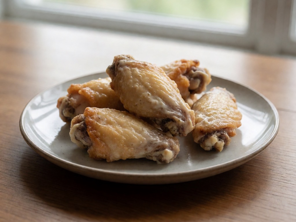 Knusprige Chicken Wings in der Heißluftfritteuse