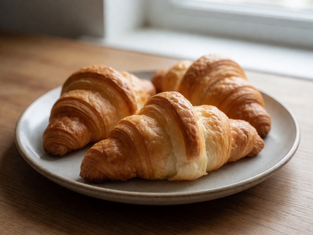 Knusprige Croissants aus der Heißluftfritteuse