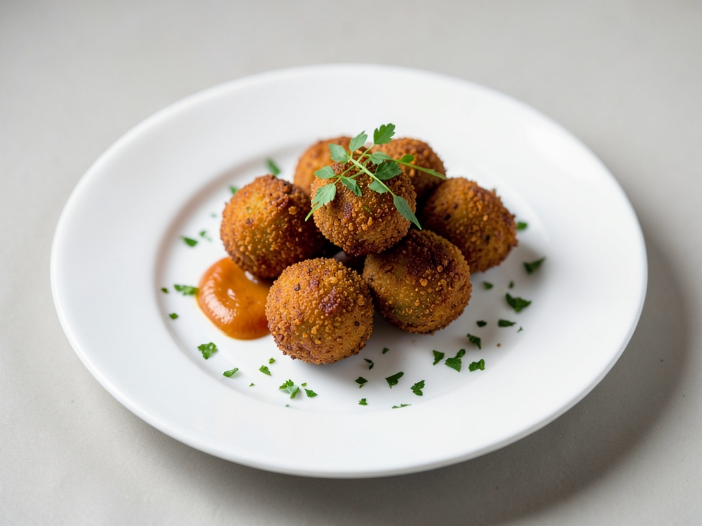 Croquetas Crujientes de Pimientos de Padrón